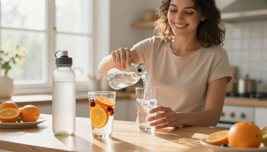 First drink hydration routine First drink hydration routine