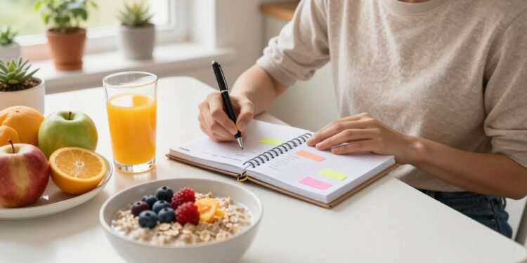 Healthy daily routine