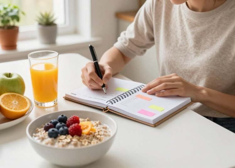 Healthy daily routine